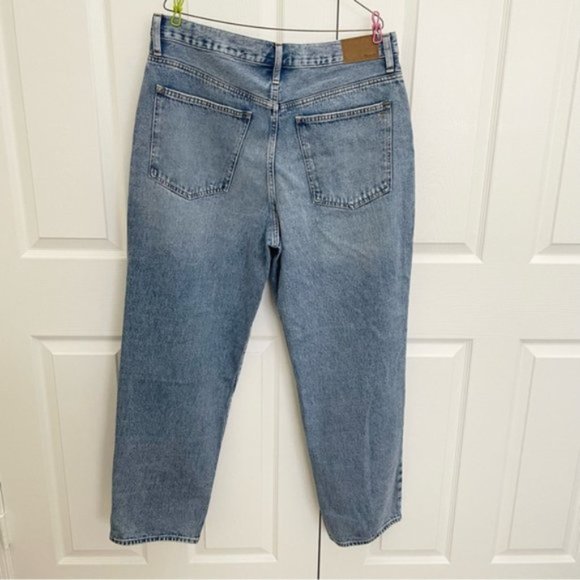 Madewell Low-Rise Baggy Straight Jean Size 32 - Picture 14 of 16